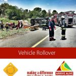 N1 Midrand rollover crash leaves multiple people injured