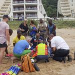 Lifeguards pull man to safety from rip currents at Umdloti Main beach