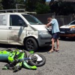 Biker seriously injured after alleged failure to stop at stop street