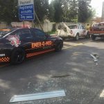 Jaws of life used to free injured crash victim in Bedfordview