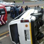 Taxi and car collide, six injured in Hillcrest Taxi and car collide, six injured in Hillcrest