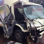 Driver entrapped in multi-vehicle collision on the M2 East near Cleveland