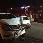 Three injured in collision in Eldoraigne