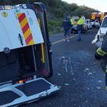 Bakkie and Taxi collide in Fishhoek injuring five
