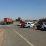 Truck t-bones car injuring two, Meyerton