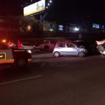 Driver injured in serious collision on the M1 South at the Grayston offramp, in Wynberg.