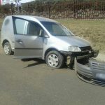 Single vehicle collision on the N1 South before Olifantsfontein in Midrand
