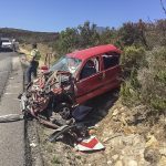 2 Adults and 7 children injured in crash on the N2 at Sir Lowry’s Pass
