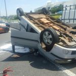 Multi-vehicle collision on the N3 North after Marlboro Drive, Buccleuch.