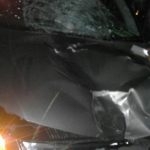 Pedestrian killed when run over on the north bound lane of the R102 near Phoenix