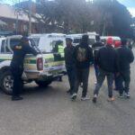 Police multidisciplinary operation, takedown of undocumented persons in Theunissen