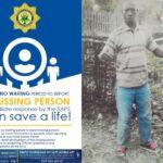 Rustenburg Police request community assistance in searching for a missing man: 54-year-old Retshidisitswe Johannes Tumane