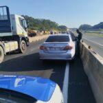 The DMPS advises motorists of a vehicle broken down on the N2 Northbound near EB Cloete Interchange.