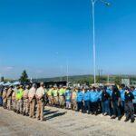 Easter Arrive Alive campaign launch held in Merafong City Local Municipality at the intersection of the N12 and R500.